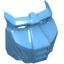 Medium Blue Bionicle Krana Mask - Undetermined Type (for set inventories only - Do Not Sell with this entry)