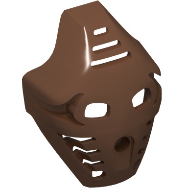 Brown Bionicle Mask Pakari