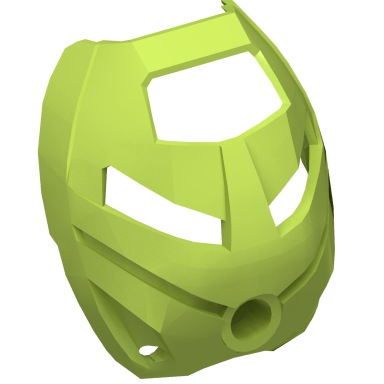 Lime Bionicle Mask Ruru (Turaga)