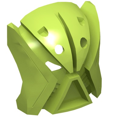 Light Lime Bionicle Mask Matatu (Turaga)