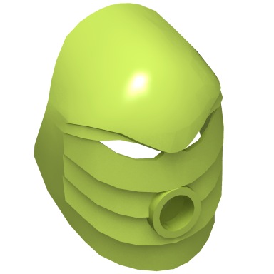 Lime Bionicle Mask Rau (Turaga)
