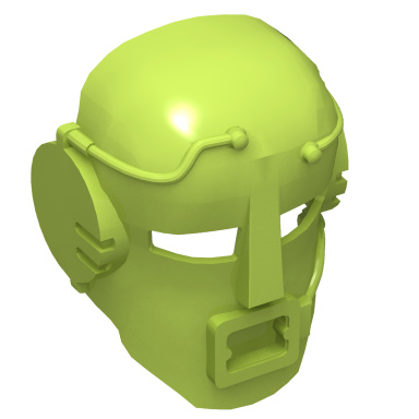 Lime Bionicle Mask Mahiki (Turaga)