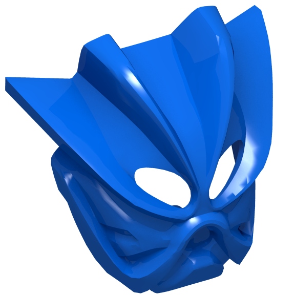Blue Bionicle Mask Kakama Nuva