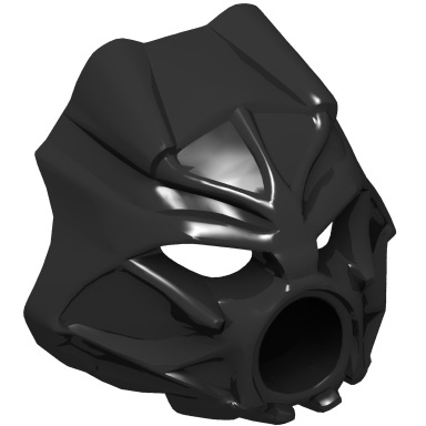 Black Bionicle Mask Hau Nuva