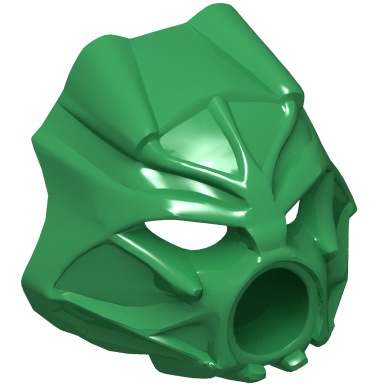 Green Bionicle Mask Hau Nuva