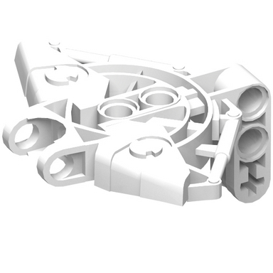 White Bionicle Vahki Torso Upper Section