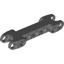Dark Bluish Gray Technic Axle and Pin Connector 2 x 7 with Two Ball Joint Sockets