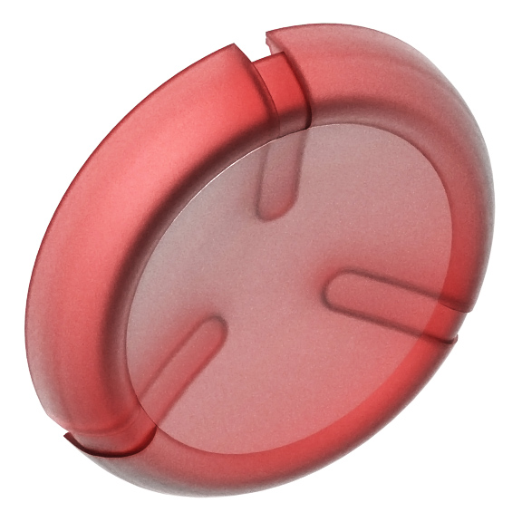 Trans-Red Technic Bionicle Kanoka Disc