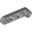 Light Gray Technic Beam 1 x 4 Thin with Stud Connector