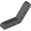 Dark Gray Technic Beam 1 x 7 Bent (4 - 4) Thick