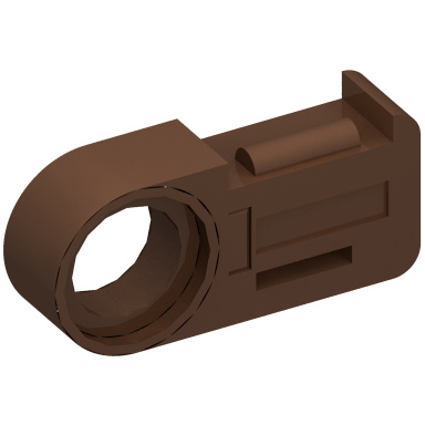 Brown Technic Flex Cable End with Pin Connection